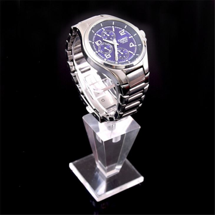 New Arrival Single Acrylic Watch Display Stand Counter Watch Display Case