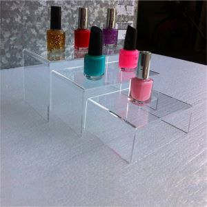 Едро ясно стифиране акрилни щранг перспекс дисплей щанд за продажба на дребно