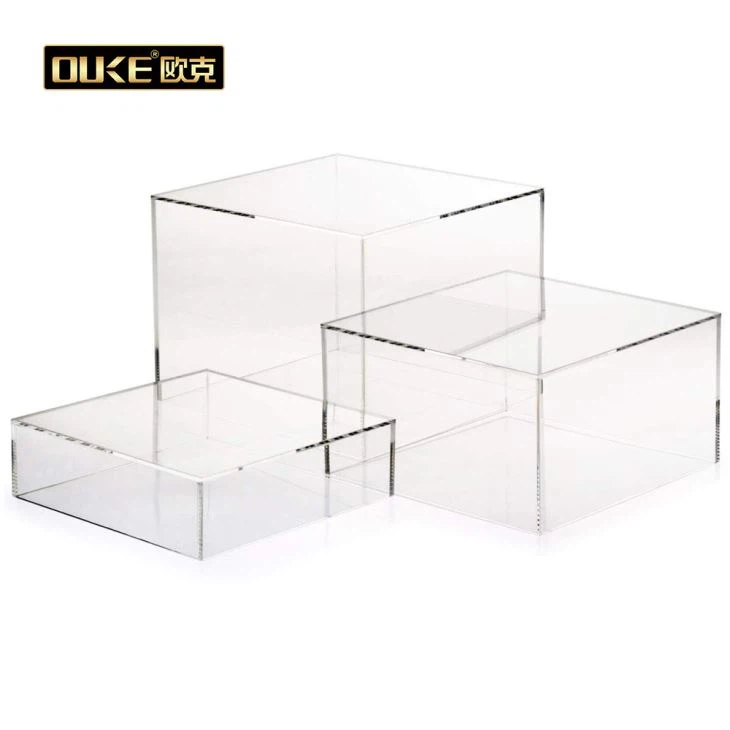 Acrylic Gloss Stacking Display Cubes