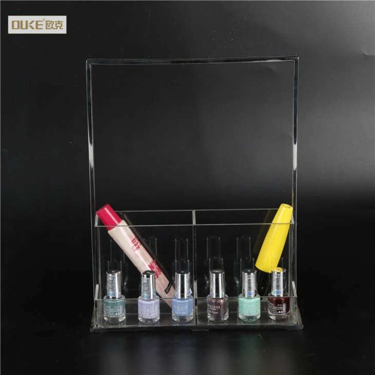 New Design Cheap Clear Acrylic Makeup Organizer