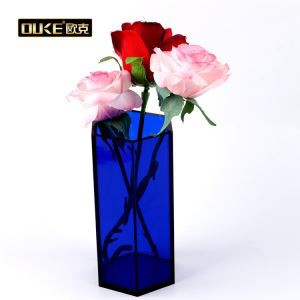 Кръгъл акрилен цветен дисплей на едро