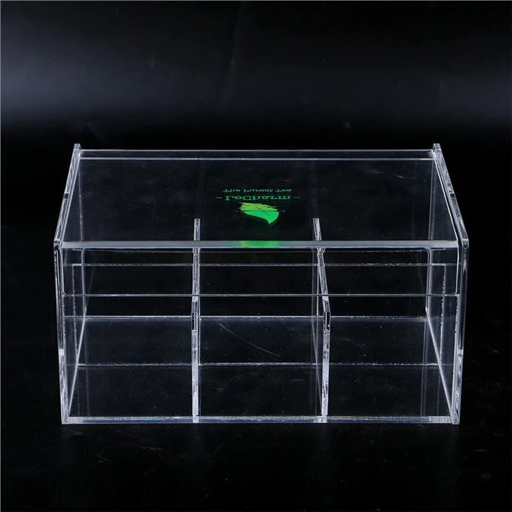 Clear Acrylic Tea Box