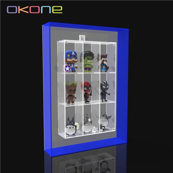 Wall Mounted Acrylic Figure Display Shefl